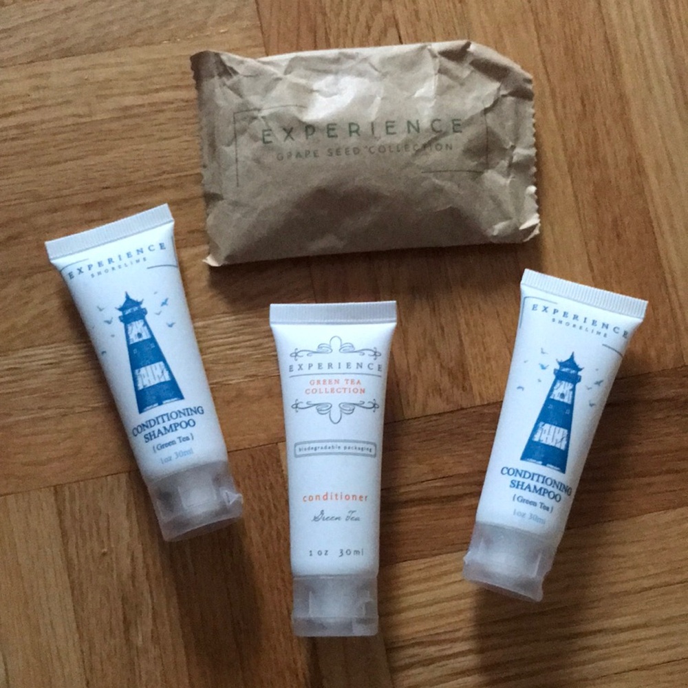 Experience Green Tea Shampoo & Conditioner Travel Collection + Extra